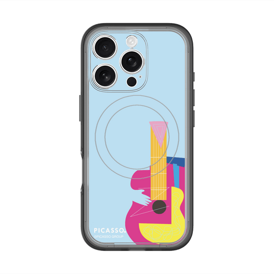 Slim Protection Premium Case with MagSafe［ PICASSO - Guitar ］