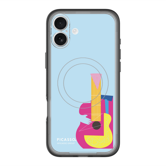 Slim Protection Premium Case with MagSafe［ PICASSO - Guitar ］