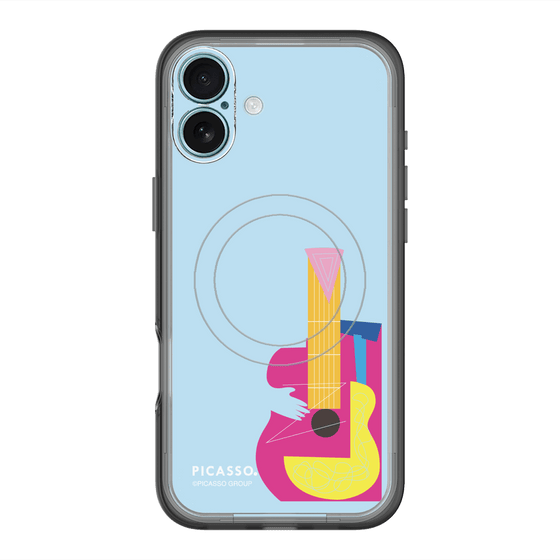 Slim Protection Premium Case with MagSafe［ PICASSO - Guitar ］