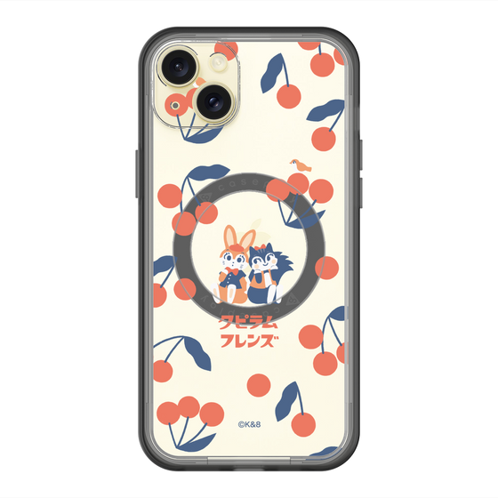 Slim Protection Premium Case with MagSafe［ Kuppyramu Friends - Cherry ］