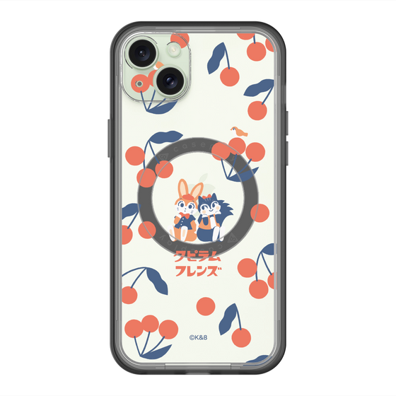 Slim Protection Premium Case with MagSafe［ Kuppyramu Friends - Cherry ］