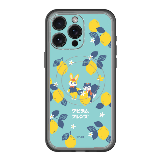 Slim Protection Premium Case with MagSafe［ Kuppyramu Friends - Lemon ］