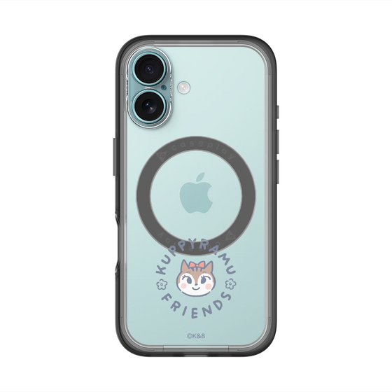 Slim Protection Premium Case with MagSafe［ Kuppyramu Friends - Logo - Ram ］