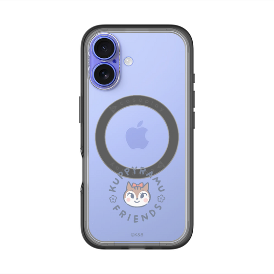 Slim Protection Premium Case with MagSafe［ Kuppyramu Friends - Logo - Ram ］