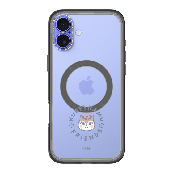 Slim Protection Premium Case with MagSafe［ Kuppyramu Friends - Logo - Ram ］