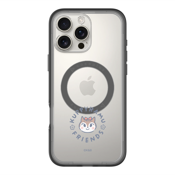 Slim Protection Premium Case with MagSafe［ Kuppyramu Friends - Logo - Ram ］