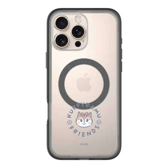 Slim Protection Premium Case with MagSafe［ Kuppyramu Friends - Logo - Ram ］