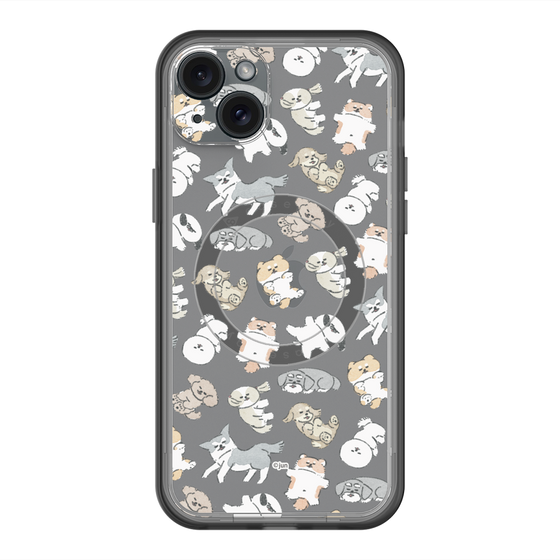 Slim Protection Premium Case with MagSafe［ Hello, It's Dog - Nap ］