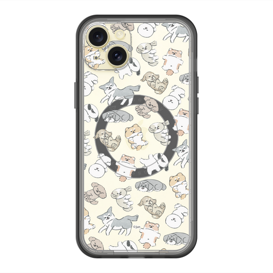 Slim Protection Premium Case with MagSafe［ Hello, It's Dog - Nap ］