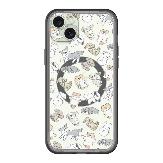 Slim Protection Premium Case with MagSafe［ Hello, It's Dog - Nap ］