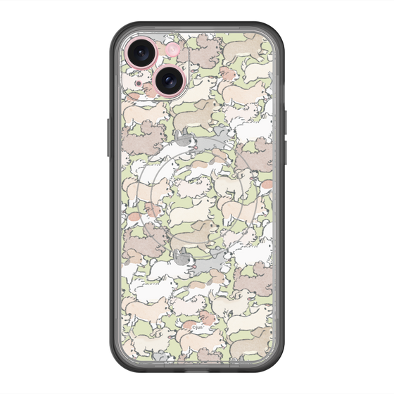 Slim Protection Premium Case with MagSafe［ Hello, It's Dog - Full of Dogs ］