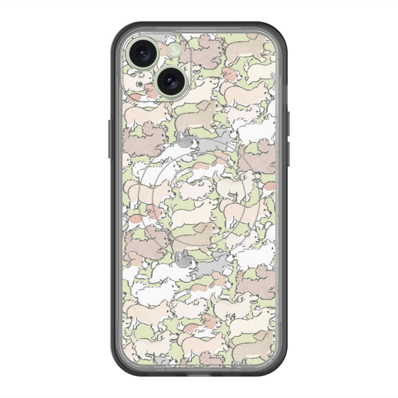 Slim Protection Premium Case with MagSafe［ Hello, It's Dog - Full of Dogs ］
