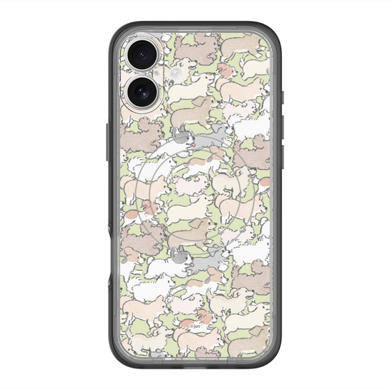 Slim Protection Premium Case with MagSafe［ Hello, It's Dog - Full of Dogs ］