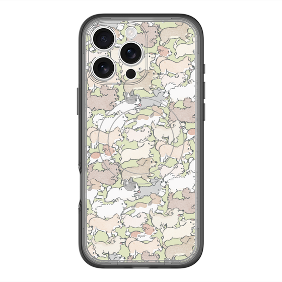 Slim Protection Premium Case with MagSafe［ Hello, It's Dog - Full of Dogs ］