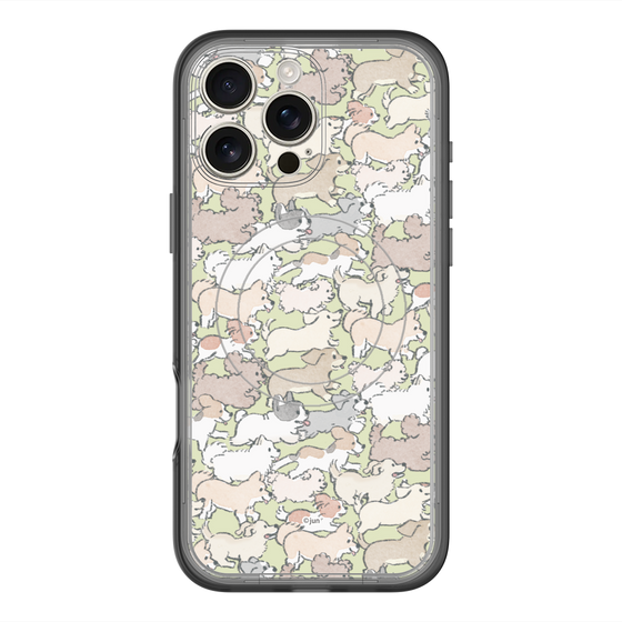 Slim Protection Premium Case with MagSafe［ Hello, It's Dog - Full of Dogs ］
