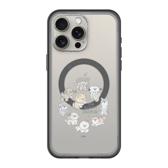 Slim Protection Premium Case with MagSafe［ Hello, It's Dog - All Together - Clear ］