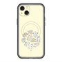 Slim Protection Premium Case with MagSafe［ Hello, It's Dog - All Together - Beige ］