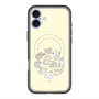 Slim Protection Premium Case with MagSafe［ Hello, It's Dog - All Together - Beige ］