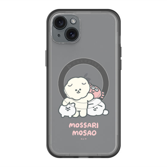 Slim Protection Premium Case with MagSafe［ Mossari Mosao - Everyone Together - Clear ］