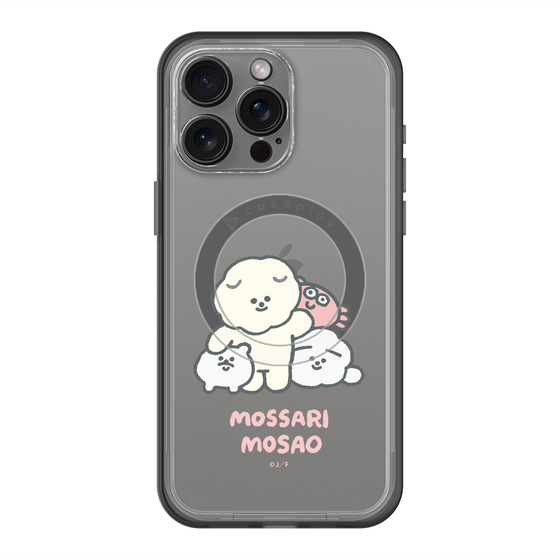 Slim Protection Premium Case with MagSafe［ Mossari Mosao - Everyone Together - Clear ］