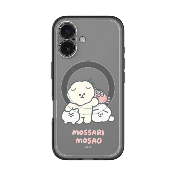 Slim Protection Premium Case with MagSafe［ Mossari Mosao - Everyone Together - Clear ］