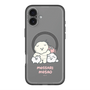 Slim Protection Premium Case with MagSafe［ Mossari Mosao - Everyone Together - Clear ］