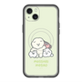 Slim Protection Premium Case with MagSafe［ Mossari Mosao - Everyone Together - Green ］