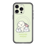 Slim Protection Premium Case with MagSafe［ Mossari Mosao - Everyone Together - Green ］