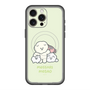 Slim Protection Premium Case with MagSafe［ Mossari Mosao - Everyone Together - Green ］