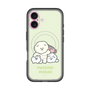 Slim Protection Premium Case with MagSafe［ Mossari Mosao - Everyone Together - Green ］