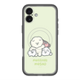 Slim Protection Premium Case with MagSafe［ Mossari Mosao - Everyone Together - Green ］