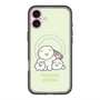 Slim Protection Premium Case with MagSafe［ Mossari Mosao - Everyone Together - Green ］