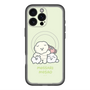 Slim Protection Premium Case with MagSafe［ Mossari Mosao - Everyone Together - Green ］