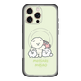 Slim Protection Premium Case with MagSafe［ Mossari Mosao - Everyone Together - Green ］