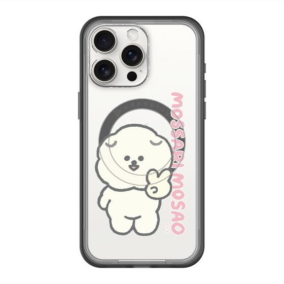 Slim Protection Premium Case with MagSafe［ Mossari Mosao - Peace Mosa ］