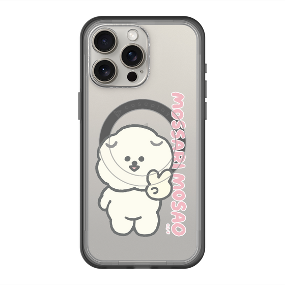 Slim Protection Premium Case with MagSafe［ Mossari Mosao - Peace Mosa ］
