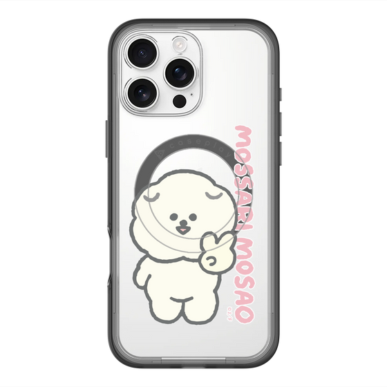 Slim Protection Premium Case with MagSafe［ Mossari Mosao - Peace Mosa ］