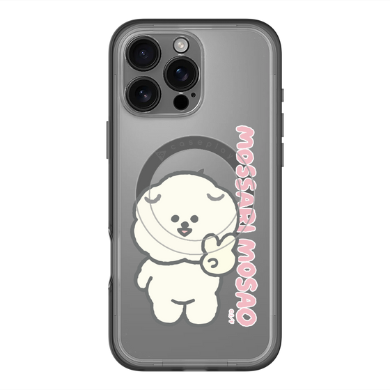 Slim Protection Premium Case with MagSafe［ Mossari Mosao - Peace Mosa ］
