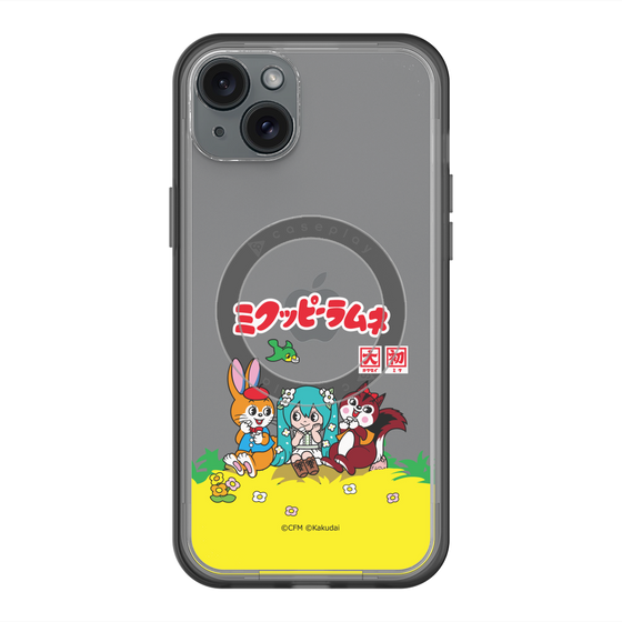 Slim Protection Premium Case with MagSafe［ Hatsune Miku × Kuppy Ramune – Package – Clear ］