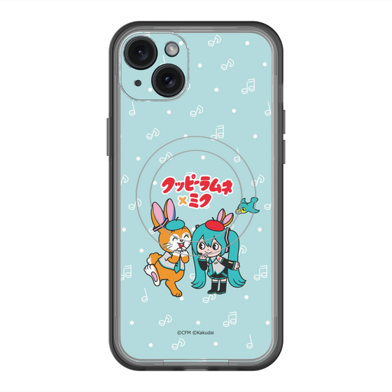 Slim Protection Premium Case with MagSafe［ Hatsune Miku × Kuppy Ramune – Hatsune Miku × Kuppy – Chibi Illustration ］