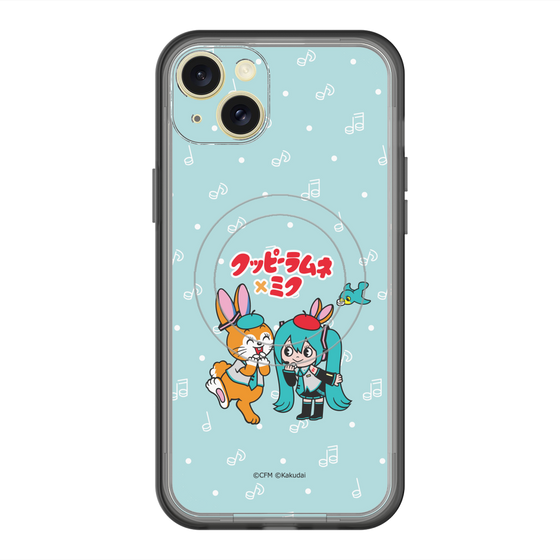 Slim Protection Premium Case with MagSafe［ Hatsune Miku × Kuppy Ramune – Hatsune Miku × Kuppy – Chibi Illustration ］