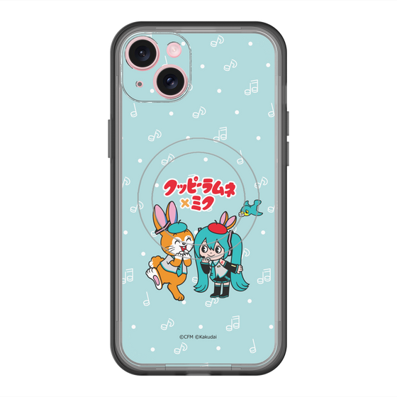 Slim Protection Premium Case with MagSafe［ Hatsune Miku × Kuppy Ramune – Hatsune Miku × Kuppy – Chibi Illustration ］