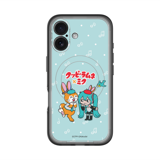 Slim Protection Premium Case with MagSafe［ Hatsune Miku × Kuppy Ramune – Hatsune Miku × Kuppy – Chibi Illustration ］