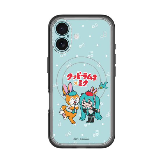 Slim Protection Premium Case with MagSafe［ Hatsune Miku × Kuppy Ramune – Hatsune Miku × Kuppy – Chibi Illustration ］