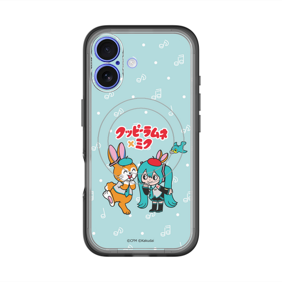 Slim Protection Premium Case with MagSafe［ Hatsune Miku × Kuppy Ramune – Hatsune Miku × Kuppy – Chibi Illustration ］