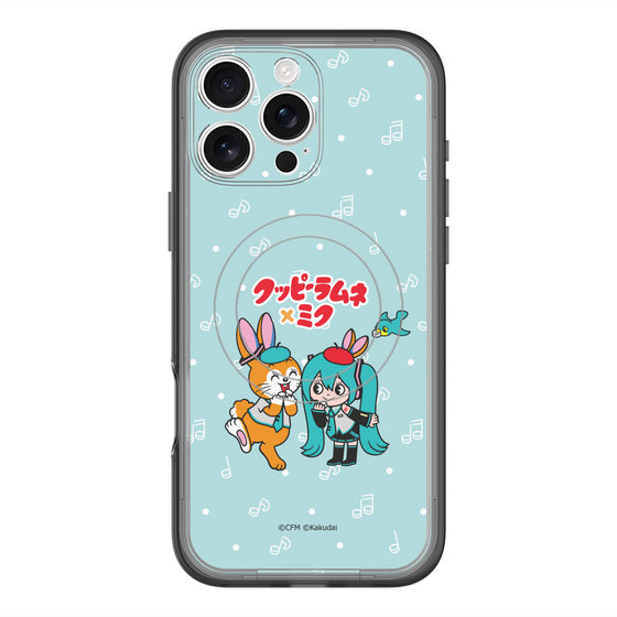 Slim Protection Premium Case with MagSafe［ Hatsune Miku × Kuppy Ramune – Hatsune Miku × Kuppy – Chibi Illustration ］