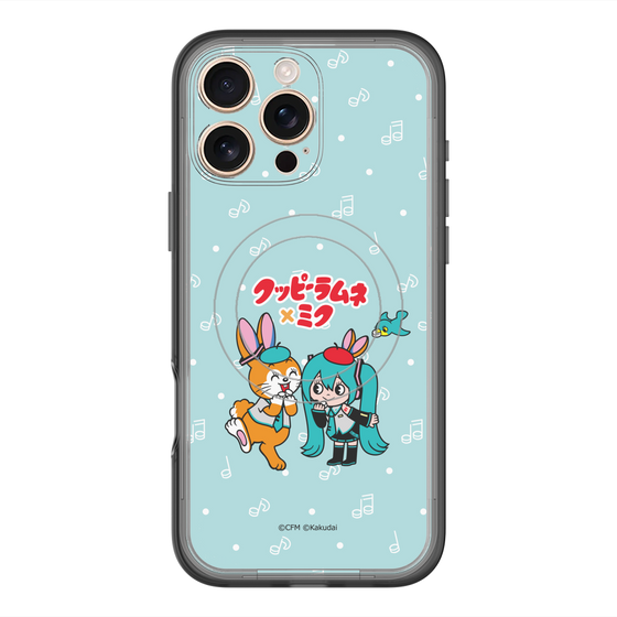 Slim Protection Premium Case with MagSafe［ Hatsune Miku × Kuppy Ramune – Hatsune Miku × Kuppy – Chibi Illustration ］