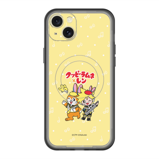 Slim Protection Premium Case with MagSafe［ Hatsune Miku × Kuppy Ramune – Kagamine Len × Kuppy – Chibi Illustration ］