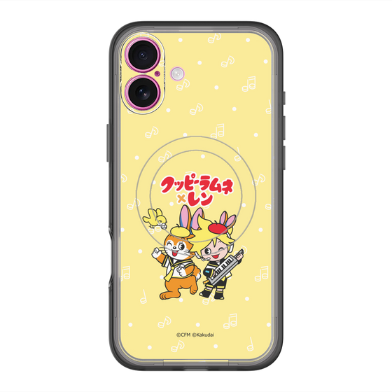 Slim Protection Premium Case with MagSafe［ Hatsune Miku × Kuppy Ramune – Kagamine Len × Kuppy – Chibi Illustration ］