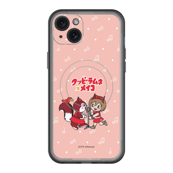Slim Protection Premium Case with MagSafe［ Hatsune Miku × Kuppy Ramune – MEIKO × Ram – Chibi Illustration ］